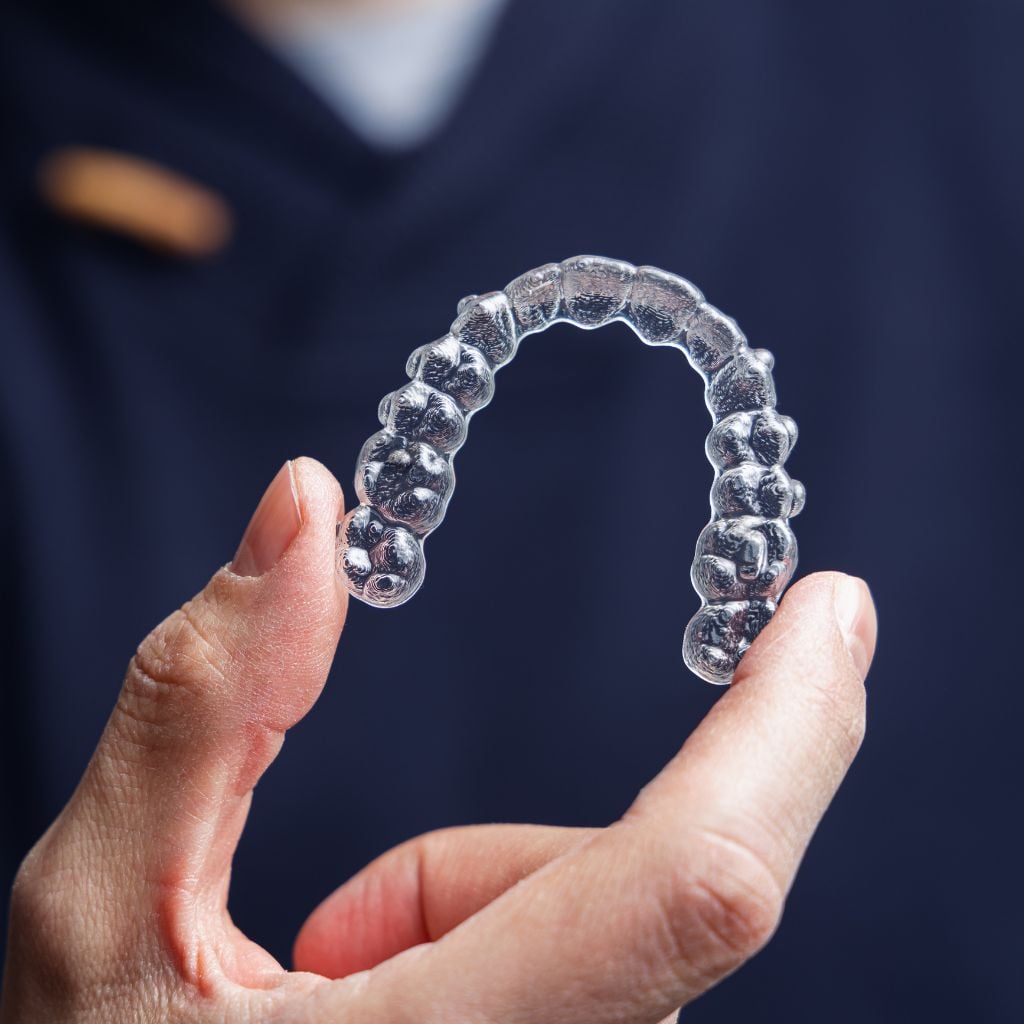 holding invisalign